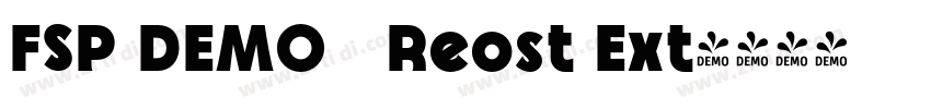 FSP DEMO   Reost Ext字体转换